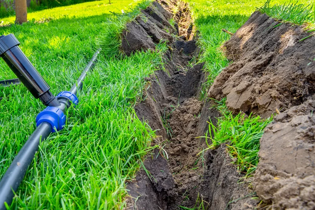 Looking for the best sprinkler installation services in the Lakes Area? Trust Aqua Lawn to install the sprinkler system your yard needs to thrive for years to come!